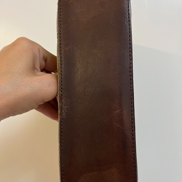 Moschino Cheap and Chic Pineapple Chain Shoulder Bag – Green & Brown Stripes - Picture 6 of 16